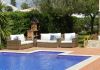 Villa Arca seating area