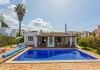 Villa Belicia swimming pool and garden